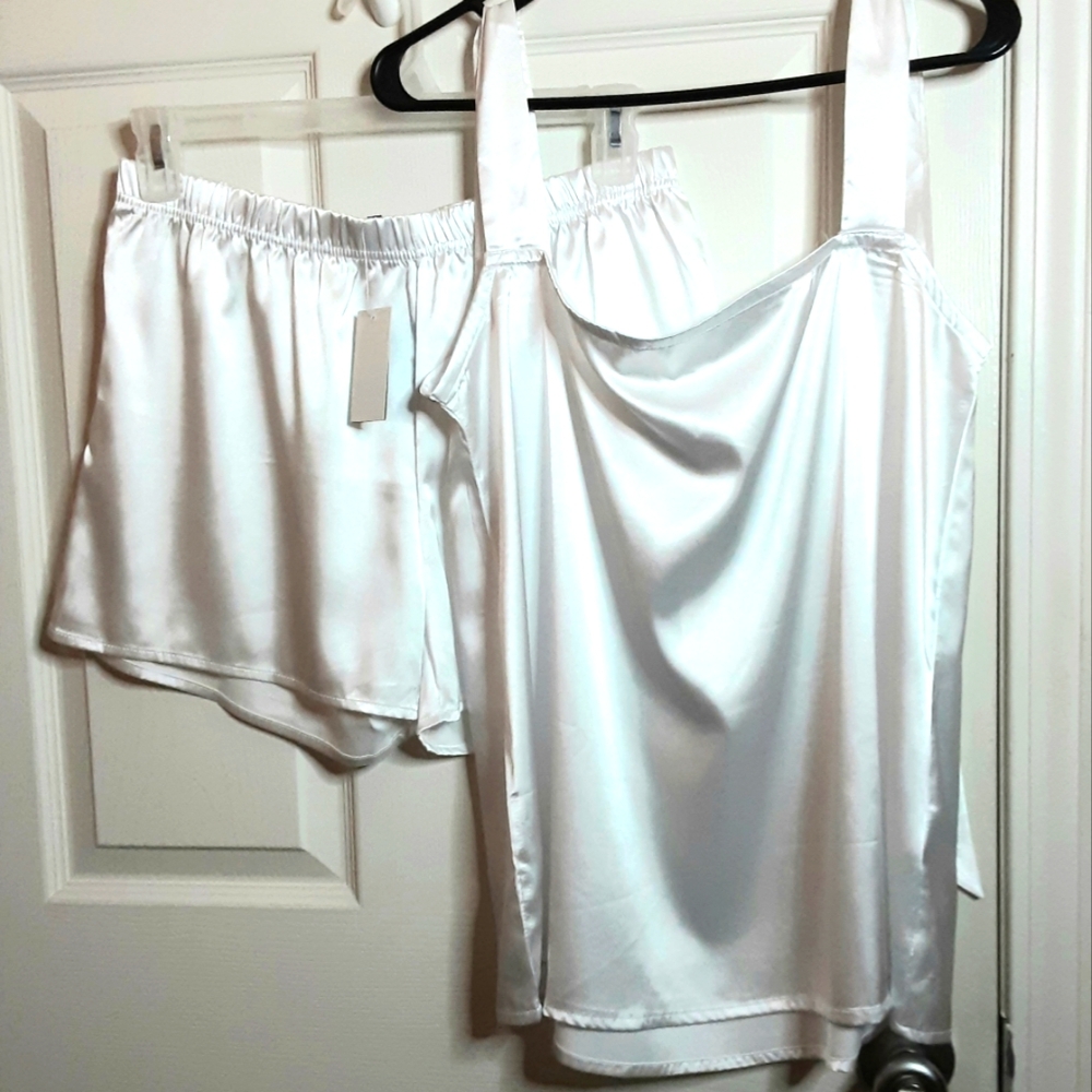 NWT Simply Southern Collection 2 pc. Silky Pajamas w/shorts